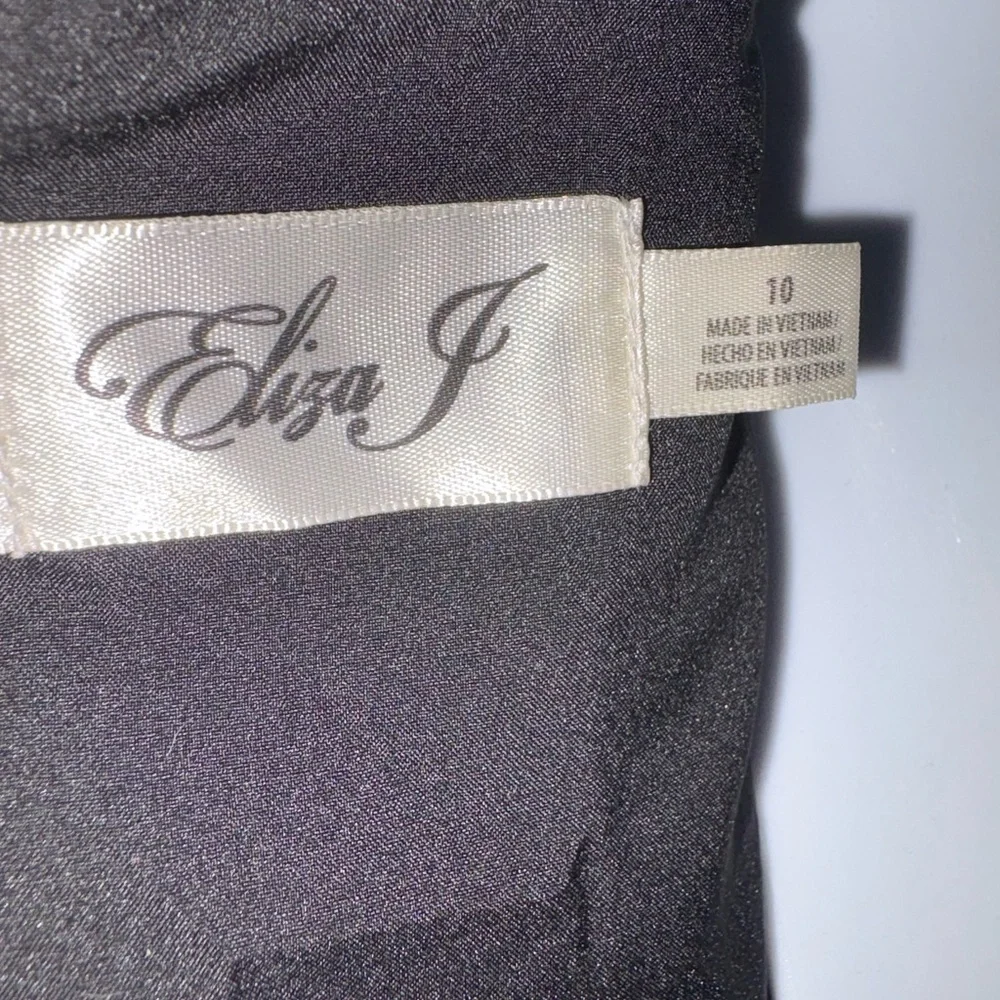 Eliza J Black Sleeveless Jumpsuit